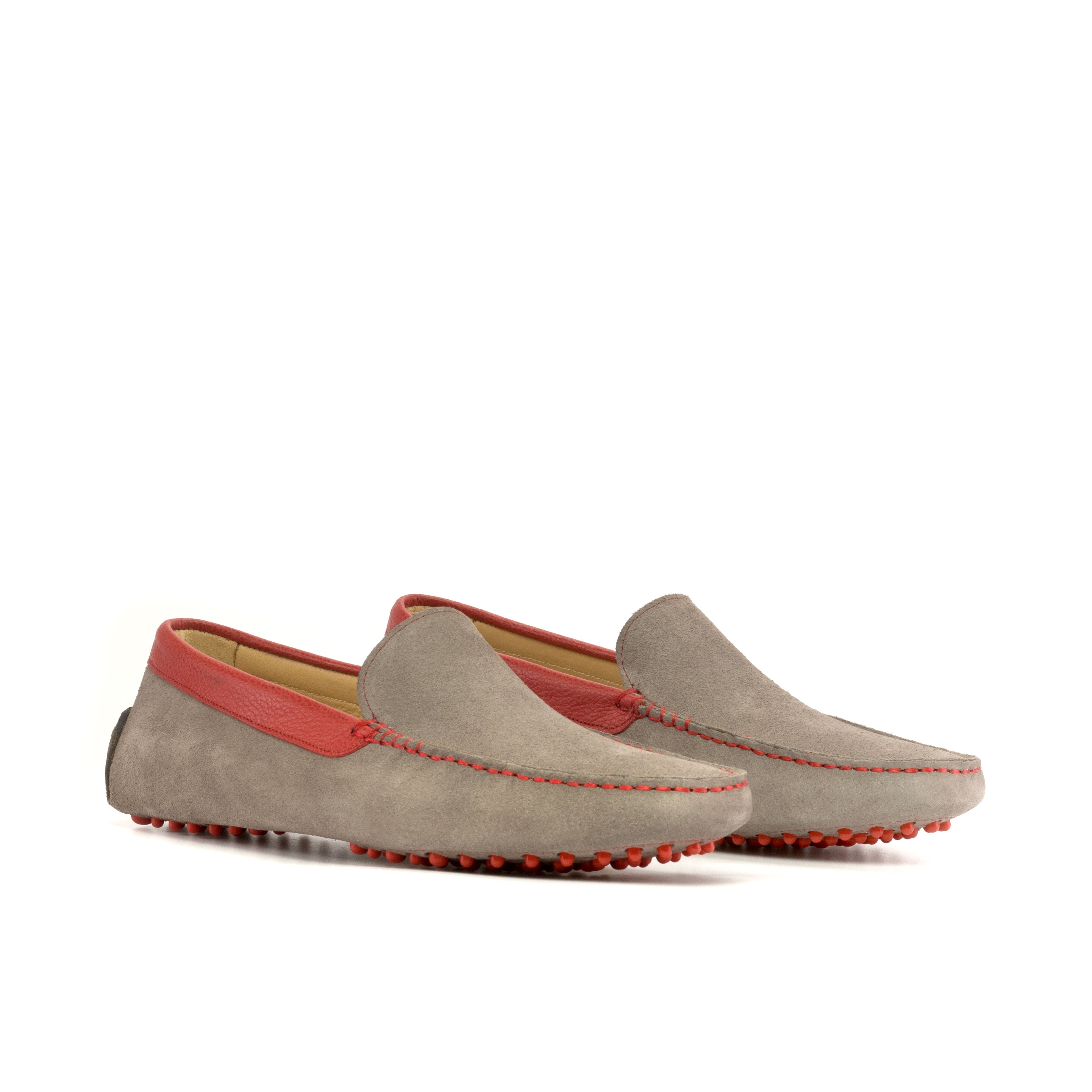 Small Plus Driver Men's The Omar Drivers Plus Calf Suede Leather – Ephraims David Las ...